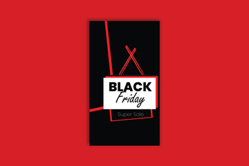black friday sale story template