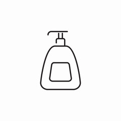 soap body cream icon sign vector