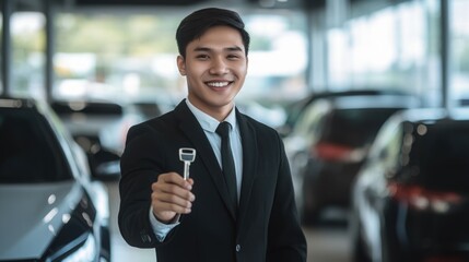 Suave Car Salesman