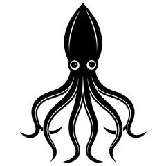 illustration of a squid 