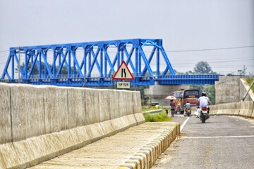 Fototapeta premium Road view with tree 