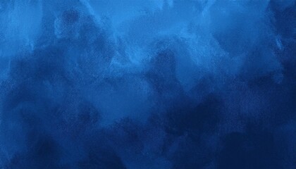 Abstract watercolor paint canvas dark blue color grunge texture for background. 