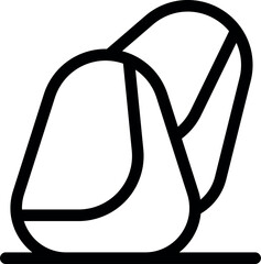 Orthopedic pillow is providing comfortable and ergonomic support for neck and head, ensuring good sleep quality