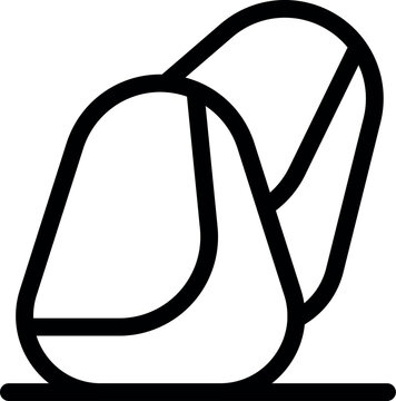 recommend clip art: Orthopedic pillow is providing comfortable and ergonomic support for neck and head, ensuring good sleep quality