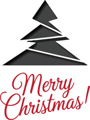 Stylish Christmas Trees for a Merry Celebration vector art and illustration