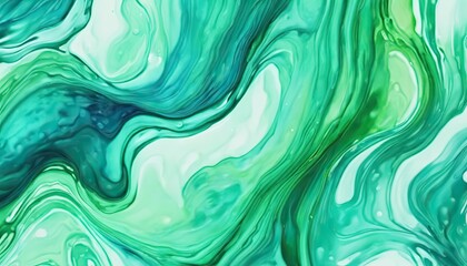 Abstract Aquatic Oasis