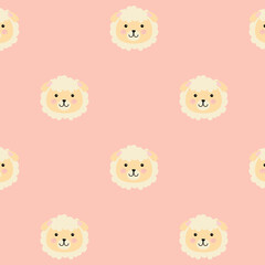 Cute sheep background