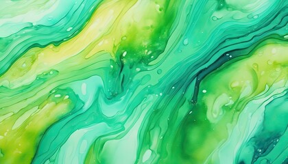 Abstract Aquatic Oasis