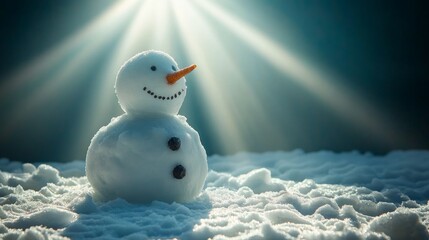 Obraz premium Melting Moments, Snowmen