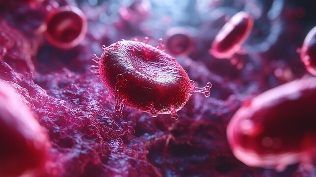 Platelet Rich Plasma Visualization in Microscopic View