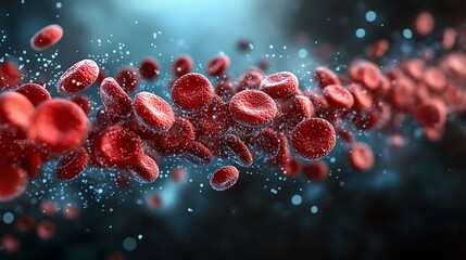Interaction of Platelets in Bloodstream Dynamics