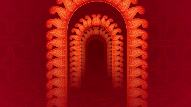 Durga puja Festival graphic background Devotional motion graphics background Indian Festival Background	