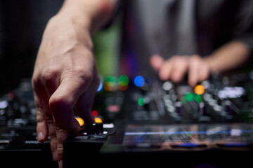 Audio Mixing Console in a Recording Studio with advanced sound production capabilities