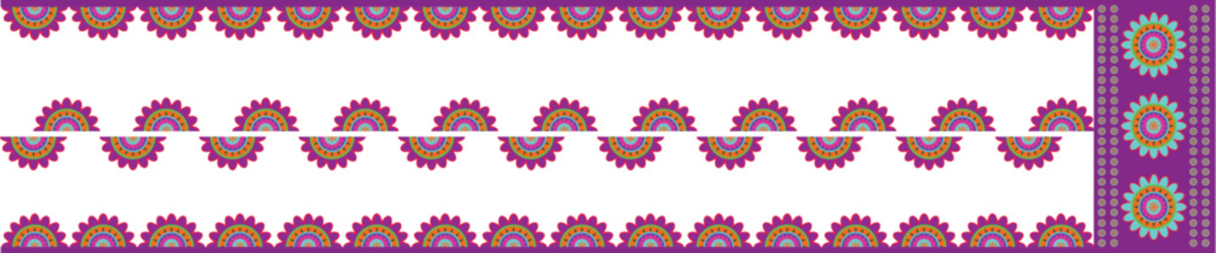 saree design illustration