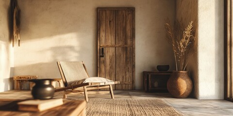 Serene Living Room Interior