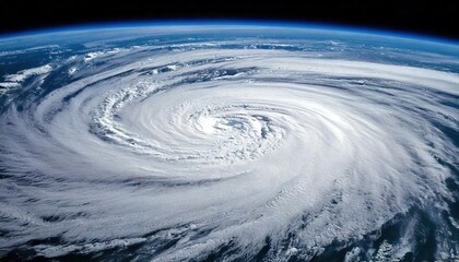 tropical cyclone is called a hurricane, typhoon, tropical storm, cyclonic storm, tropical depression is a rapidly rotating storm system in a spiral pattern with a middle spot called the eye.  CAT 5