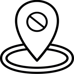 Ban Place Icon