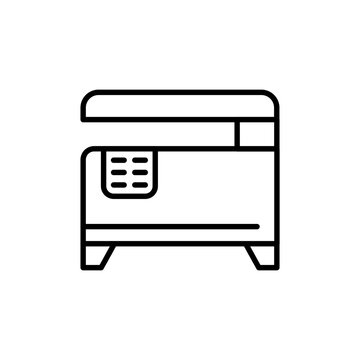 recommend clip art: Photocopier outline icons, minimalist vector illustration ,simple transparent graphic element .Isolated on white background