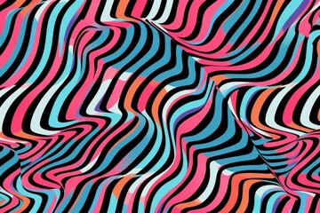 Tartan pattern abstract zebra.