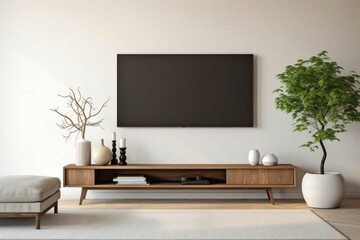 Living room architecture television furniture.