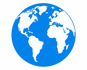 Globe World Map icon vector illustration