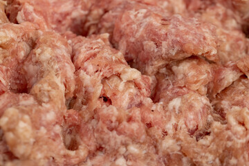 fresh minced pork with bacon