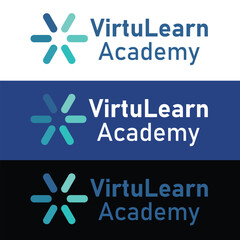 academy logo with a loading symbol