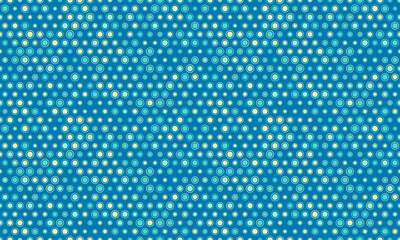 Round spotted pattern with geometric repetition. Ideal for fabric prints, poster backgrounds, and abstract wallpaper designs with trendy circles.