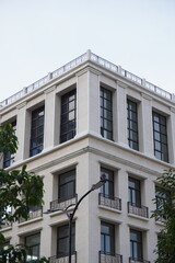 modern apartment building