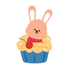 Cute cartoon illustration