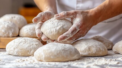 A close-up of a cleaner's hands wiping down the kitchen cabinets, removing smudges and ensuring every surface is clean and gleaming in the well-lit kitchen.