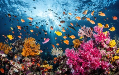 Vibrant Coral Reefs: A Spectacle of Marine Life