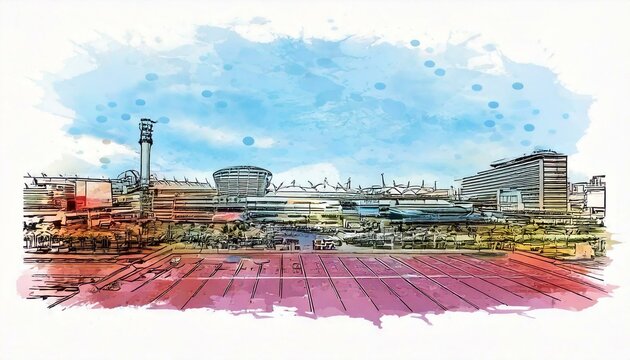 飛行場のイメージ