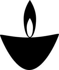 Diwali Diya Vector Image