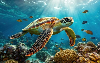Vibrant Coral Reefs: A Spectacle of Marine Life