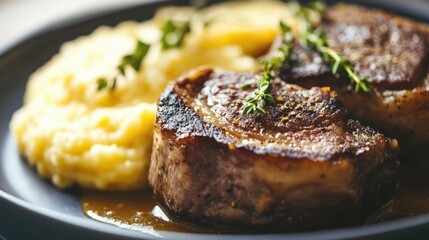 Delicious Osso Buco with Creamy Mashed Potatoes