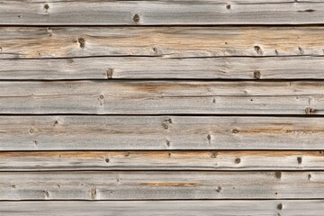 Fototapeta premium Rustic Stacked Reclaimed Timber Wall for Warm and Earthy Interiors with Copy Space
