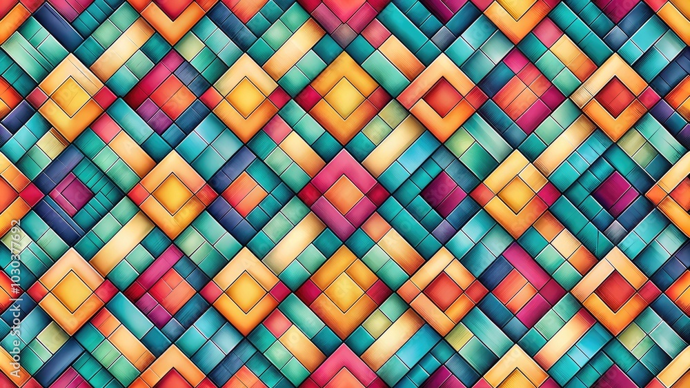 Poster discover a sleek square line pattern background ideal for modern designs and art projects, adding a 