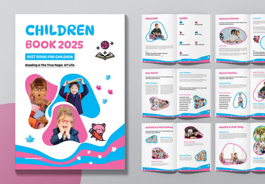Children Book Layout
