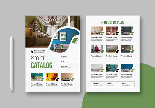 Product Catalog Flyer Layout
