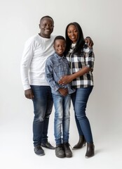 Black family people person photo.