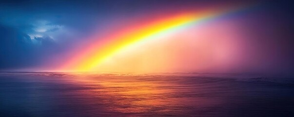 A rainbow after a storm, representing hope and renewal after a tough mental health journey