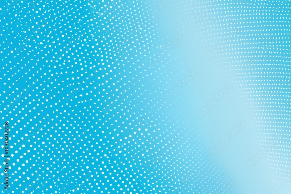 Poster comic layout grid motion background with halftone effect pattern texture blue.