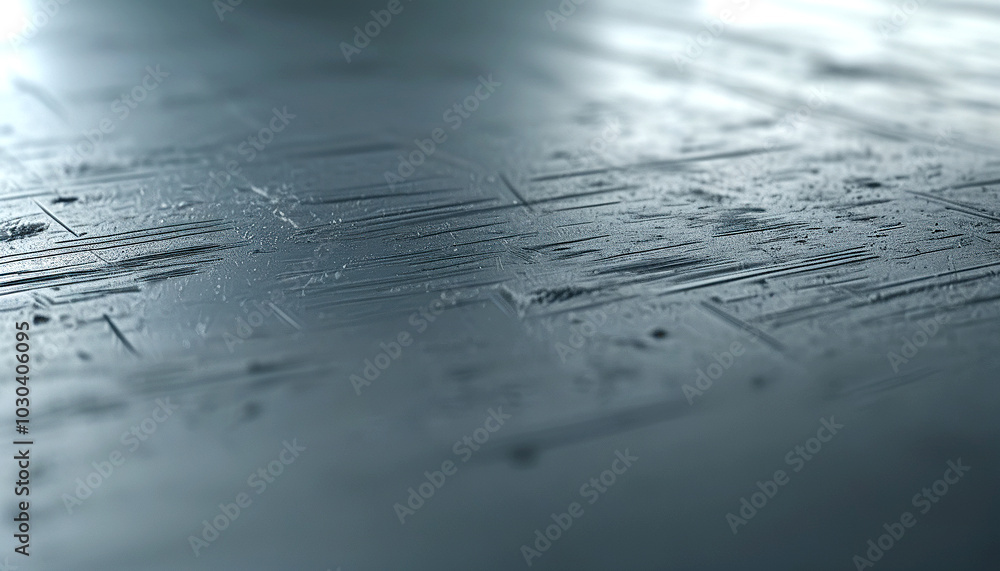 Poster close-up view of textured surfaces highlighting subtle light reflections and details
