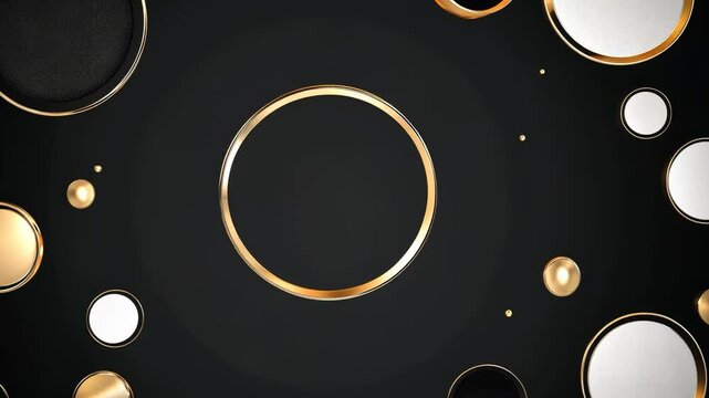 abstract background with circles