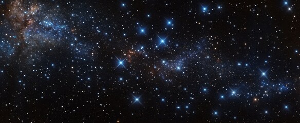 Fototapeta premium The Cosmic Starry Night