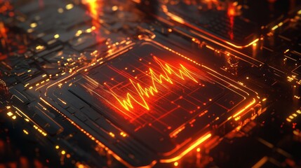 Card game with integrated heartbeat monitor and dynamic design