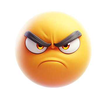 recommend clip art: Angry emoji face,3d render,3D yellow angry emoji face,Angry smiley emoji face,angry face emoji in 3D illustration,A yellow smiley face with an angry expression set,emoji icon,Angry face emoji emoticon