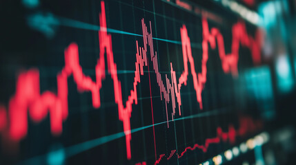 Obraz premium Massive Financial Sector Job Losses Triggered by Catastrophic Market Crash. Sudden Unemployment Surge with Economic Collapse and Industry-Wide Layoffs Highlight Global Recession Impact on Banking and 