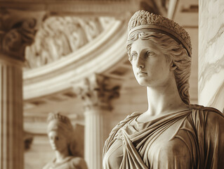 Greek ancient statue wallpaper